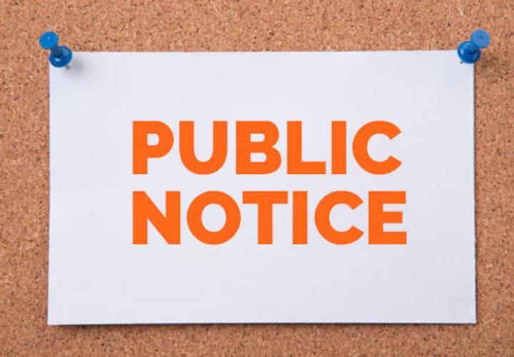 Public Notice Apex Temporary Closure Nbfira
